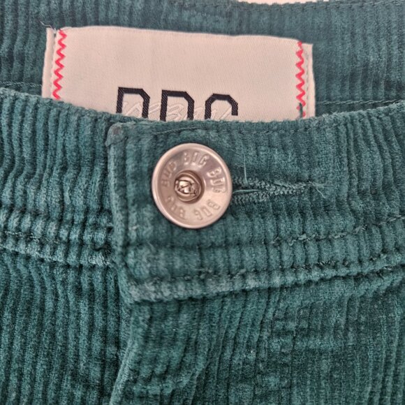 BDG Urban Outfitters  High and Wide 100% Cotton Green Corduroy Pants Sz 34 - Picture 7 of 14